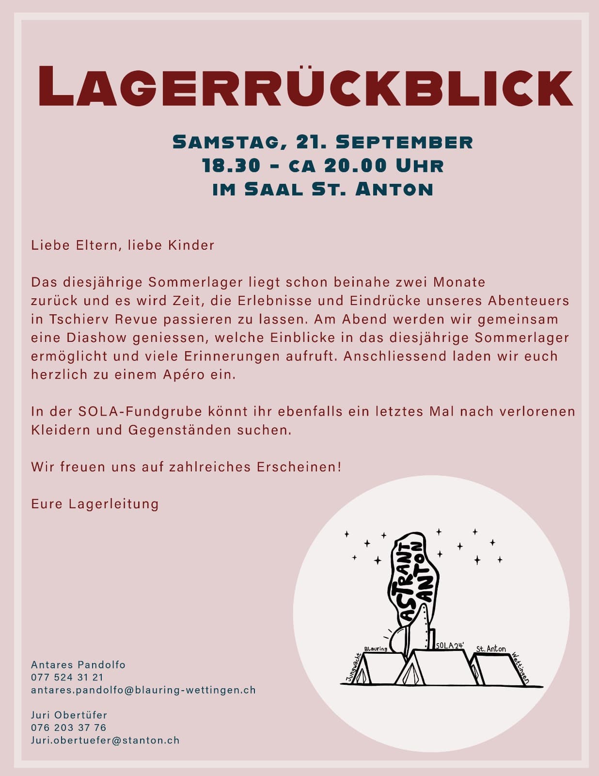 Lagerrückblick